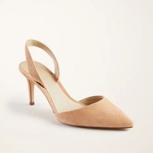 Kerry Suede Slingback Pump